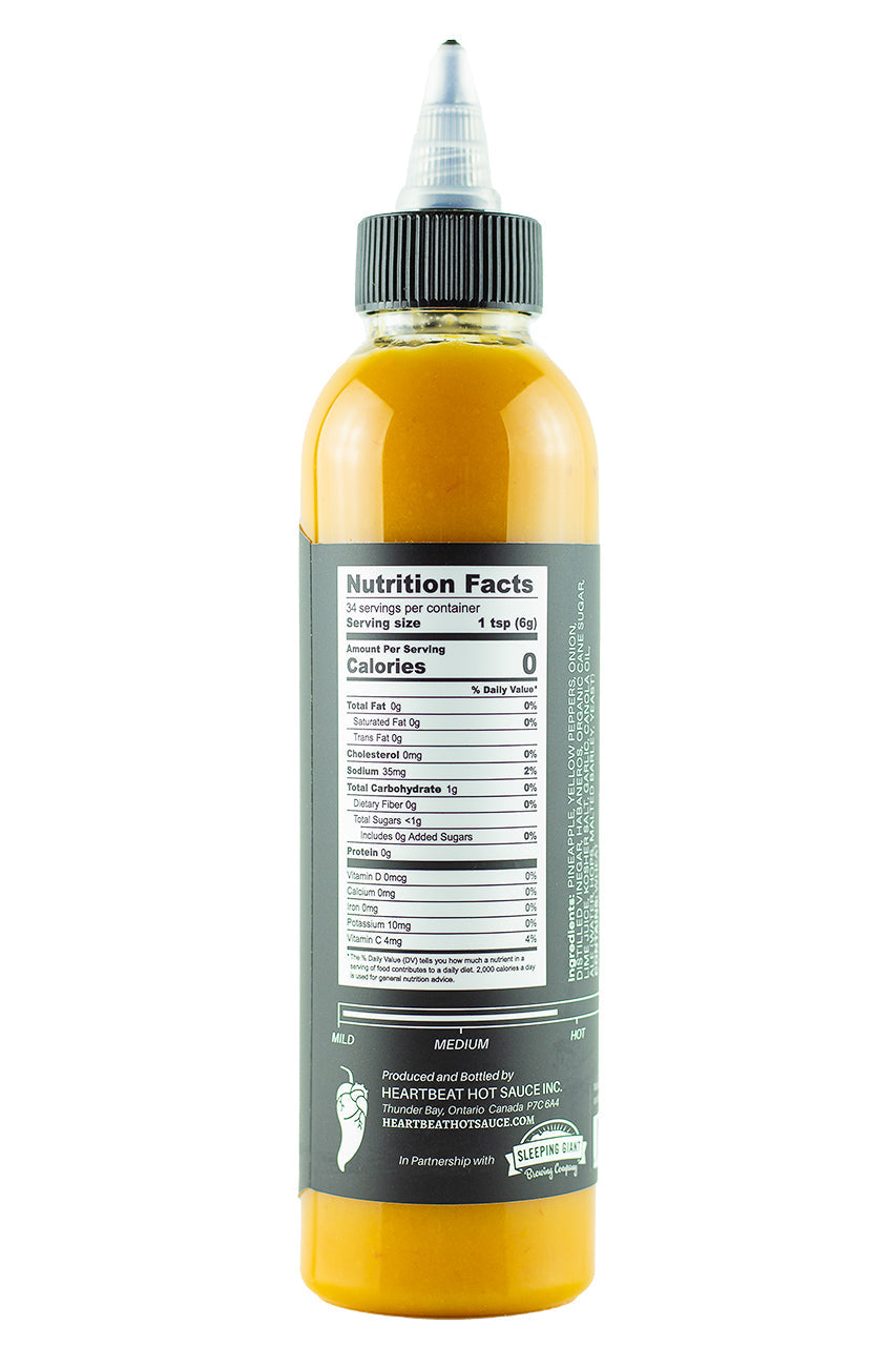 Pineapple Habanero Hot Sauce | Heartbeat Hot Sauce Q4