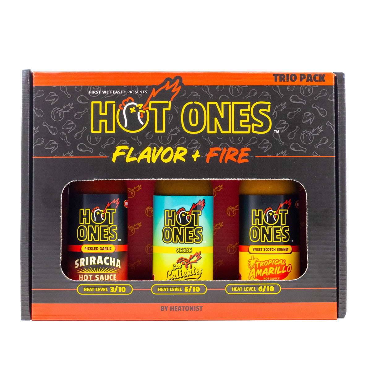 Flavor and Fire Trio Pack | Hot Ones W7