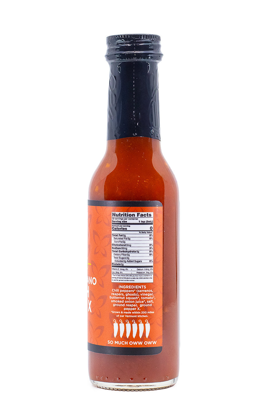 Smoked Serrano Squash Reaper X | Butterfly Bakery O0