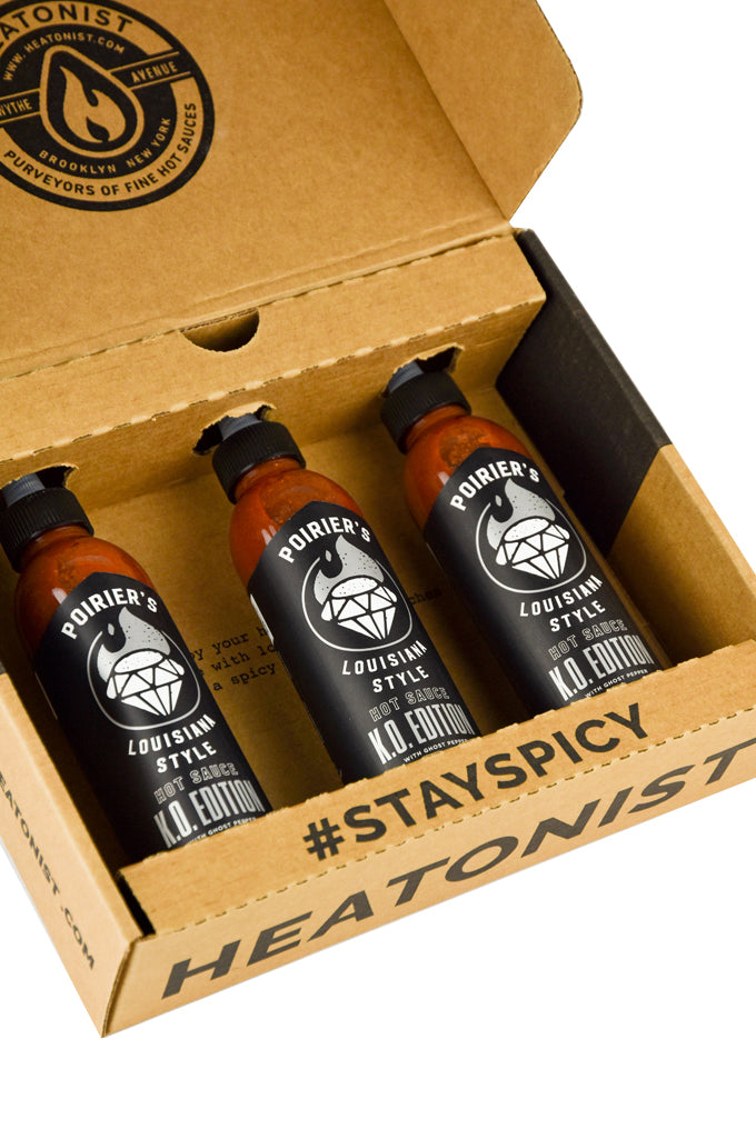 Dustin Poirier Hot Sauce - KO Edition 3 Pack S5