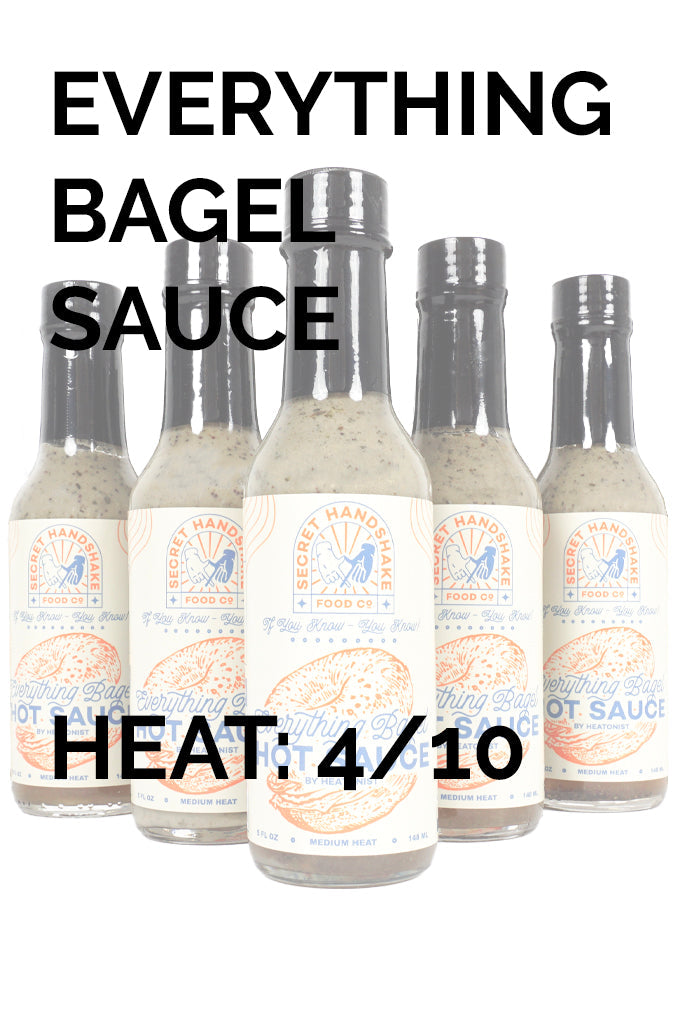 Everything Bagel Hot Sauce | Secret Handshake Food Co O1