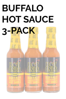 Buffalo Hot Sauce 3-Pack | Hot Ones Hot Sauce E3