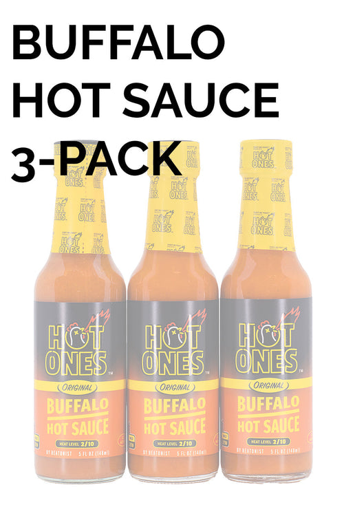 Buffalo Hot Sauce 3-Pack | Hot Ones Hot Sauce E3
