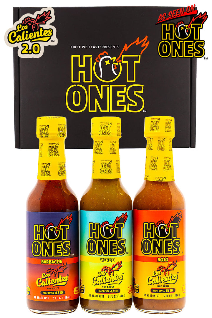 Los Calientes Trio Pack | Hot Ones Hot Sauce Z9