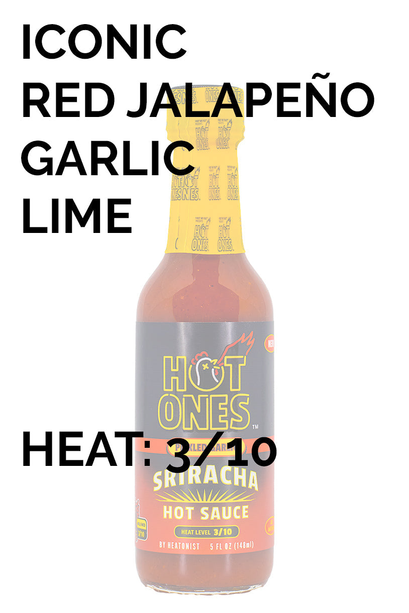 Pickled Garlic Sriracha | Hot Ones Hot Sauce V6