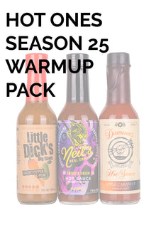 Hot Ones Hot Sauce Warmup Pack - Season 25 G5