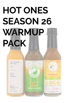 Hot Ones Hot Sauce Warmup Pack - Season 26 Q3