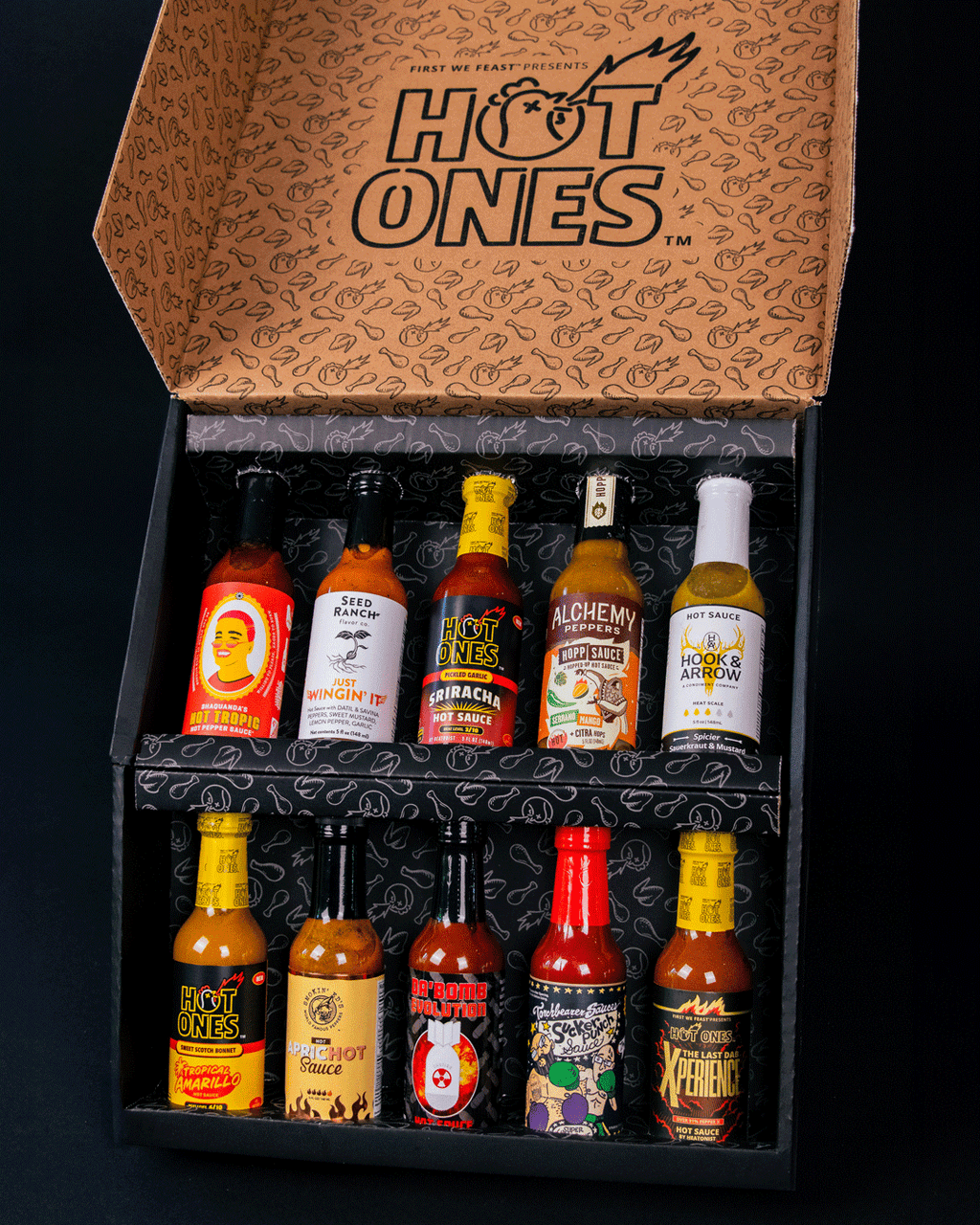 Hot Ones Hot Sauce 10 Pack - Season 27 R1