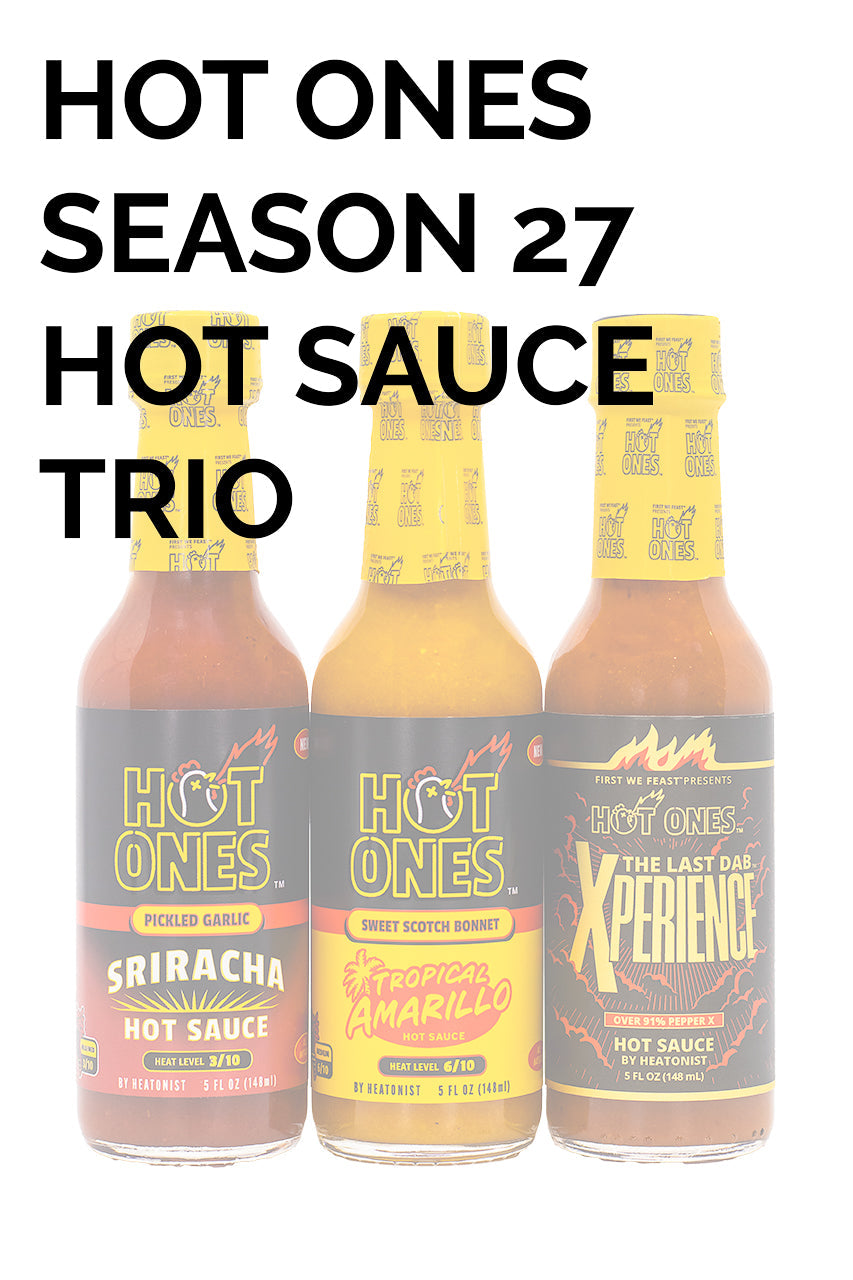 Hot Ones Hot Sauce Trio Pack - Season 27 M1