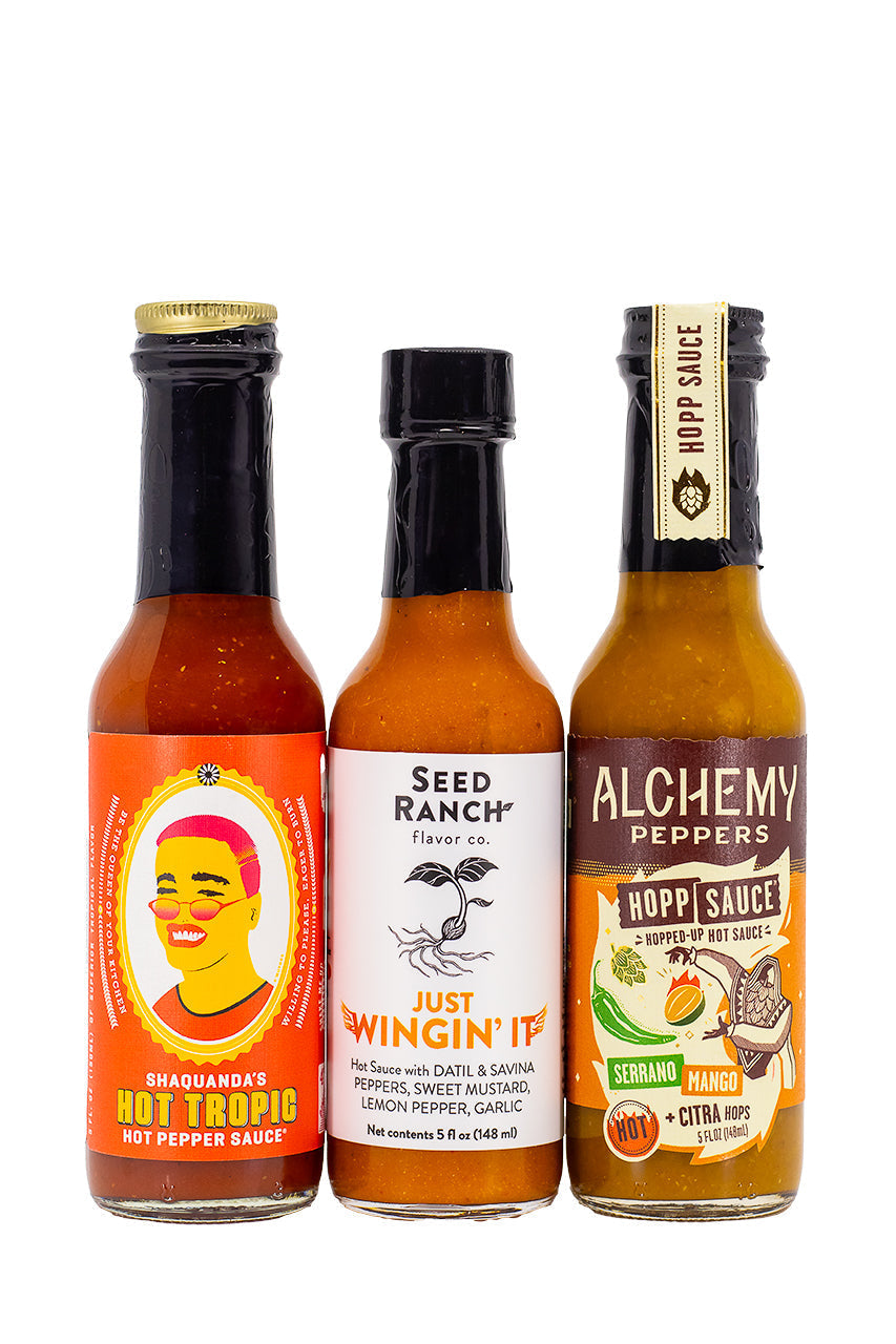 Hot Ones Hot Sauce Warm Up Pack - Season 27 T0