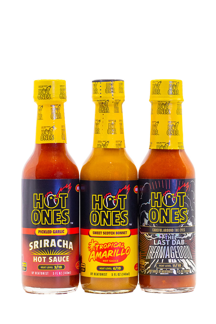 Hot Ones Hot Sauce Trio Pack - Season 28 C4