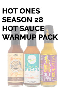 Hot Ones Hot Sauce Warm Up Pack - Season 28 E4