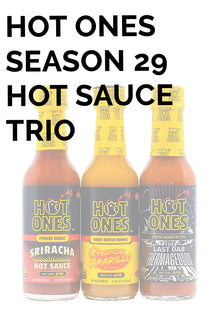 Hot Ones Hot Sauce Trio Pack - Season 29 F1
