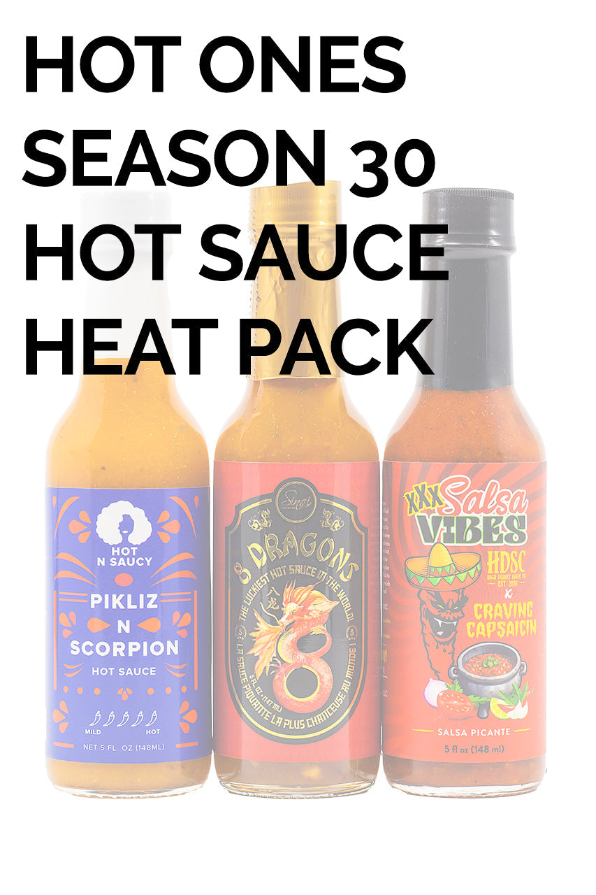 Hot Ones Hot Sauce Heat Pack - Season 30 A4