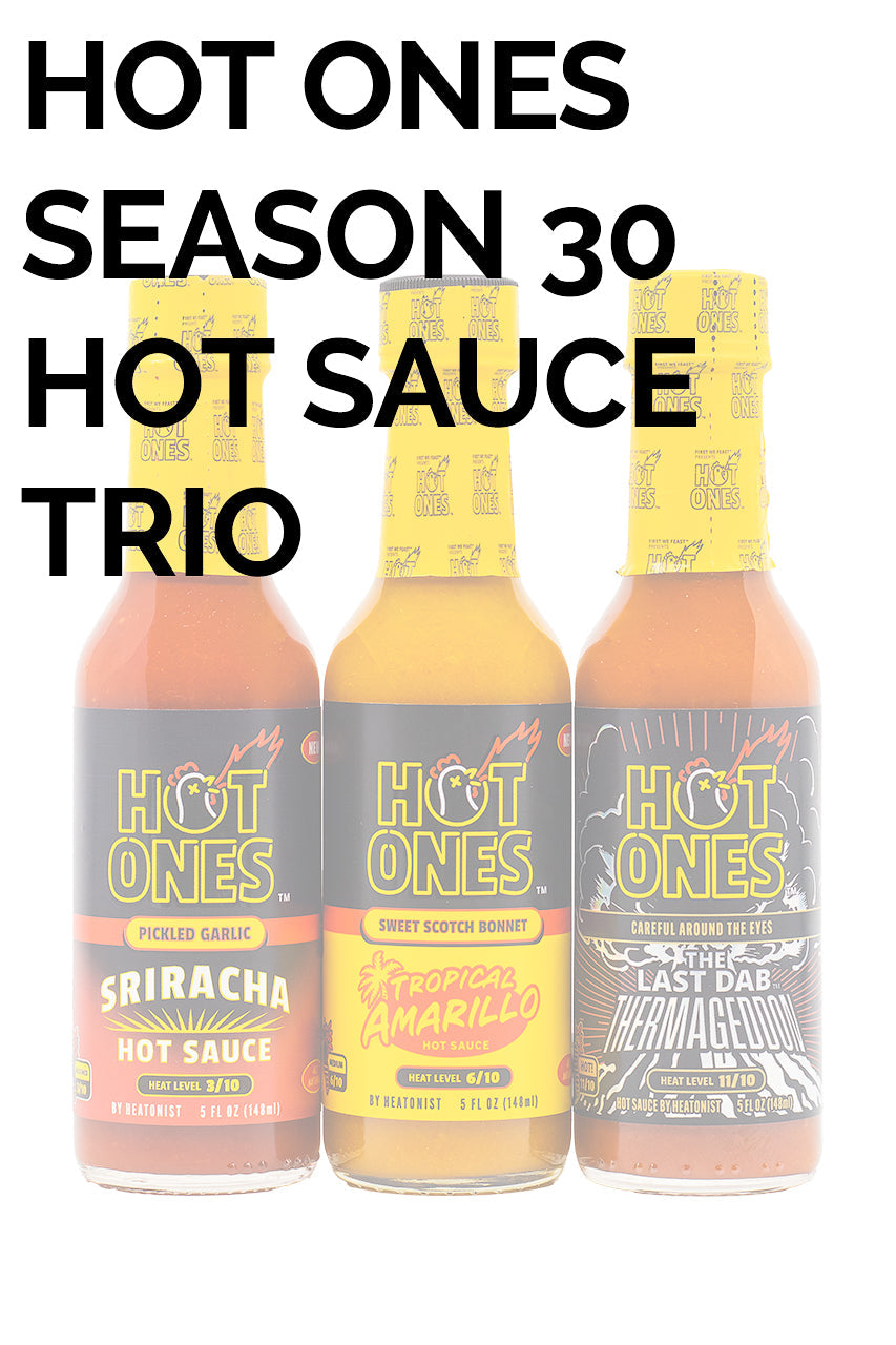 Hot Ones Hot Sauce Trio Pack - Season 30 G3