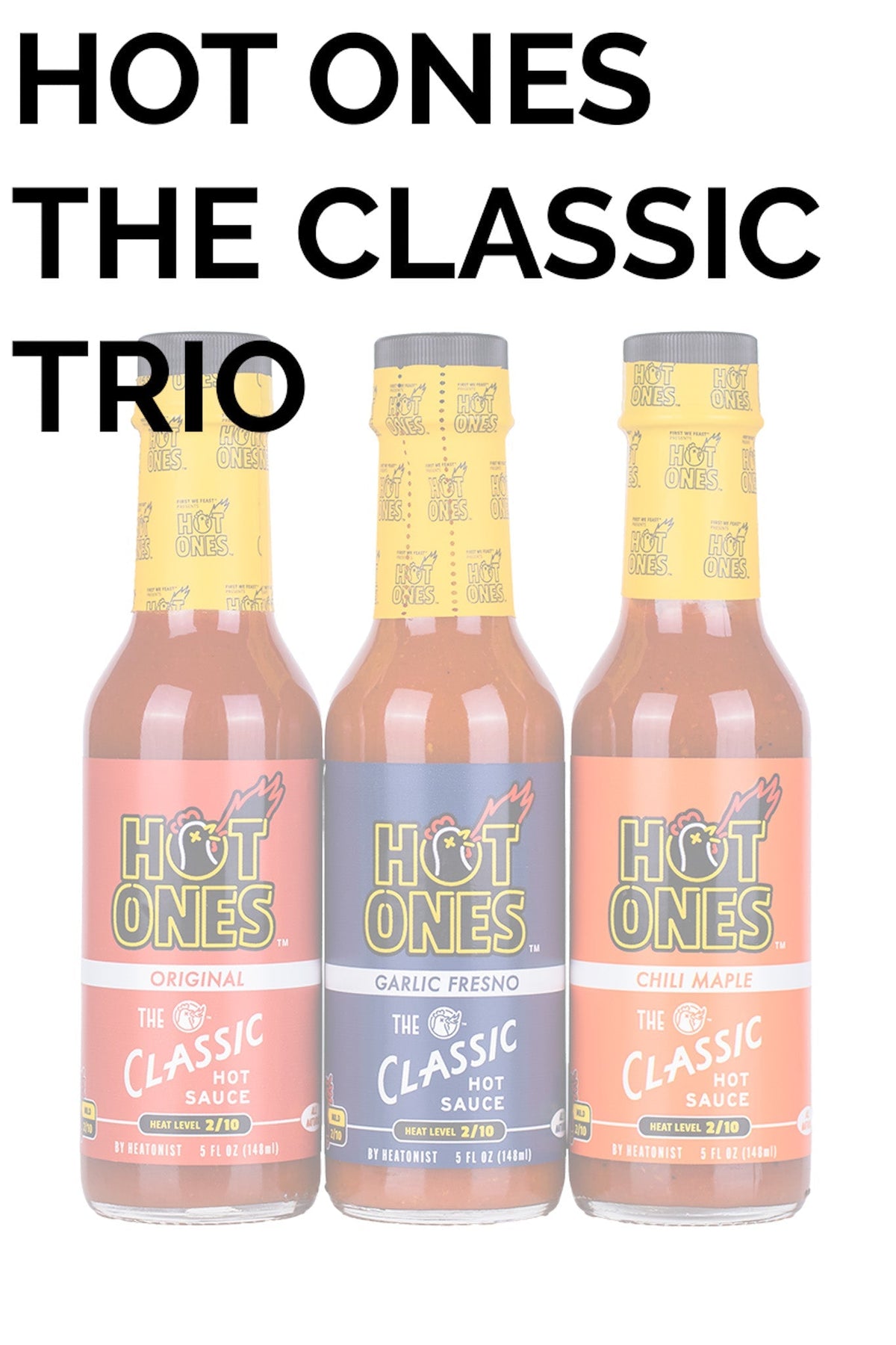 Hot Ones The Classic Trio | Hot Ones Hot Sauce H9