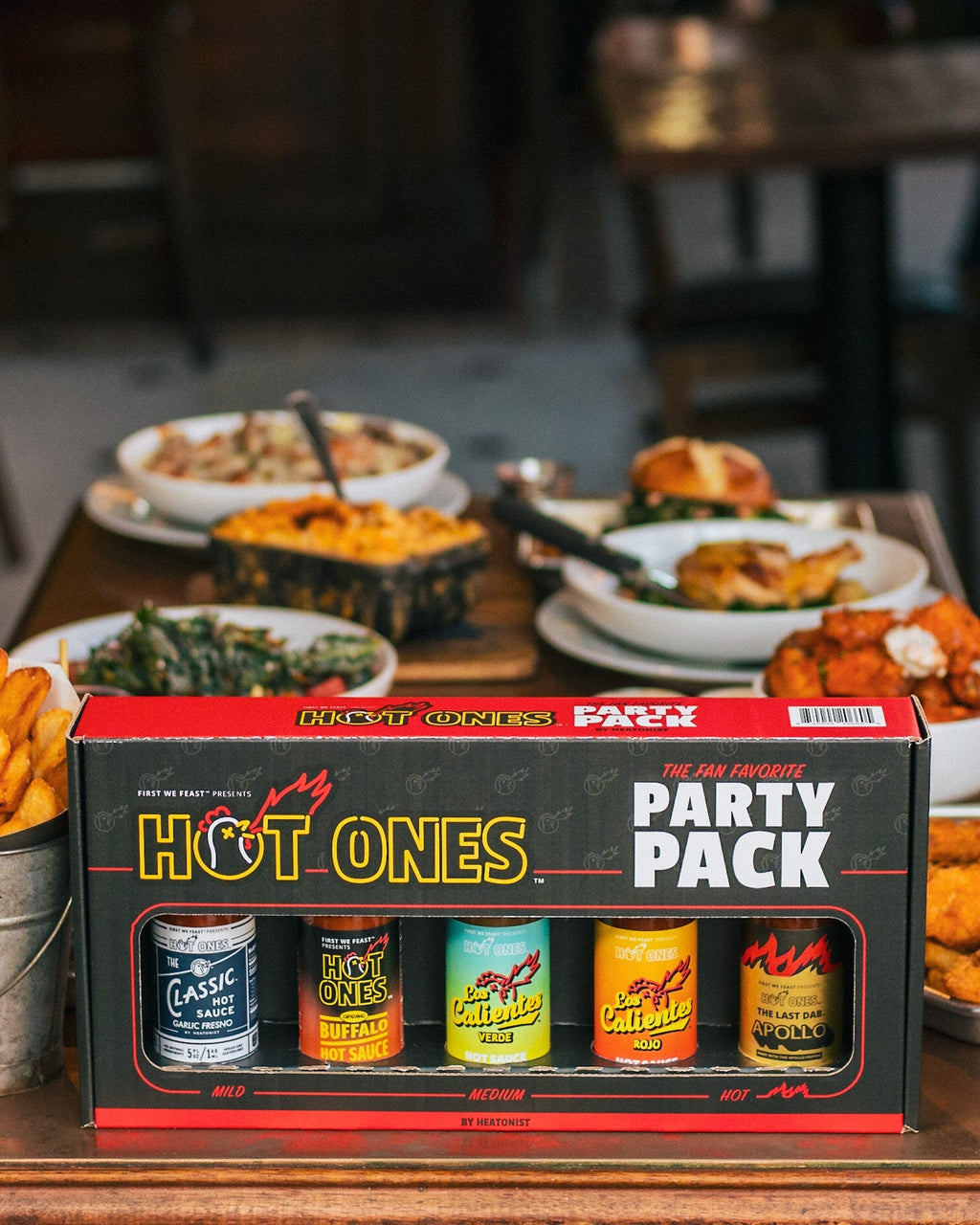Fan Favorite Party Pack | Hot Ones Hot Sauce Z8