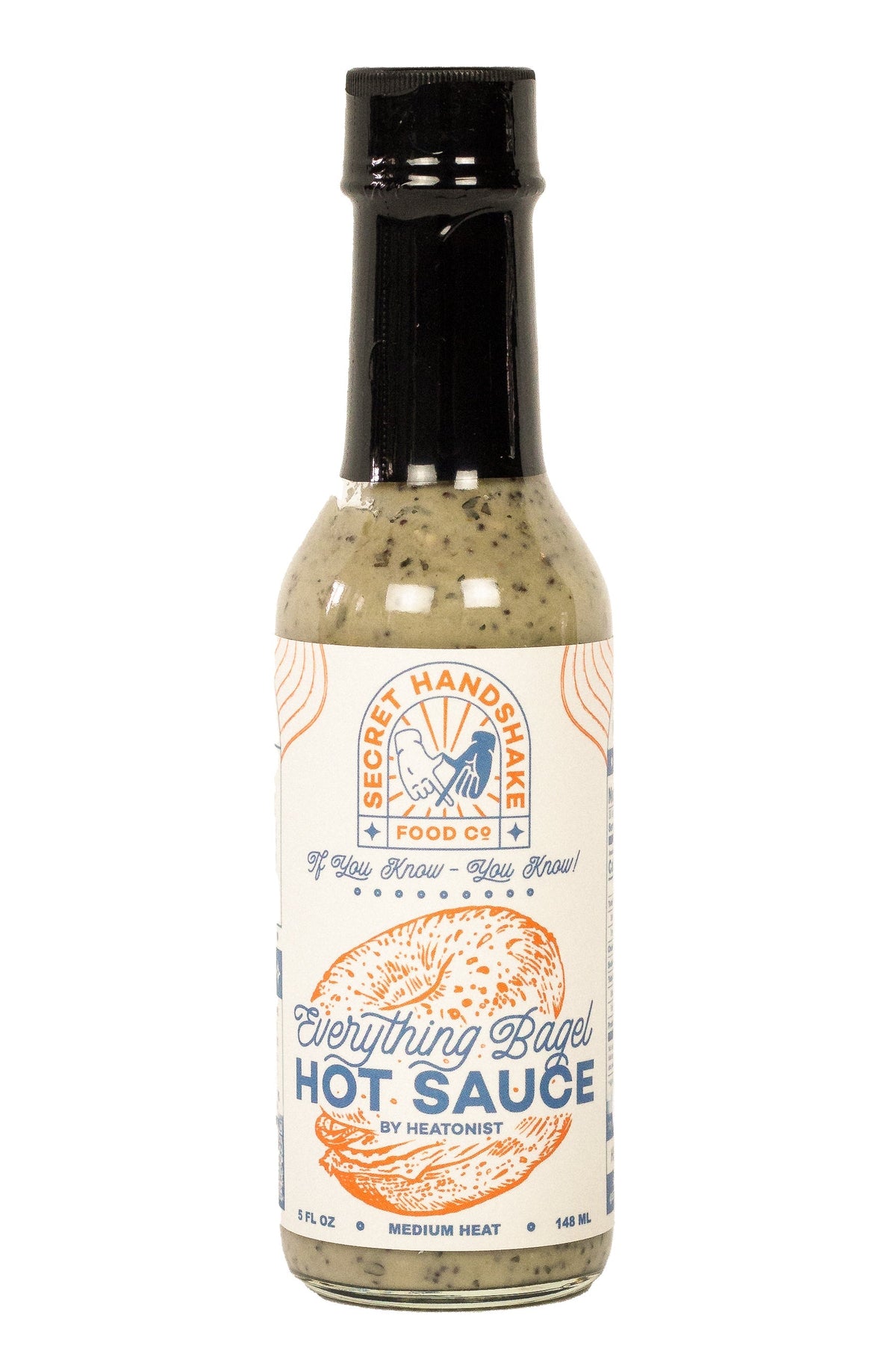 Everything Bagel Hot Sauce | Secret Handshake Food Co O1