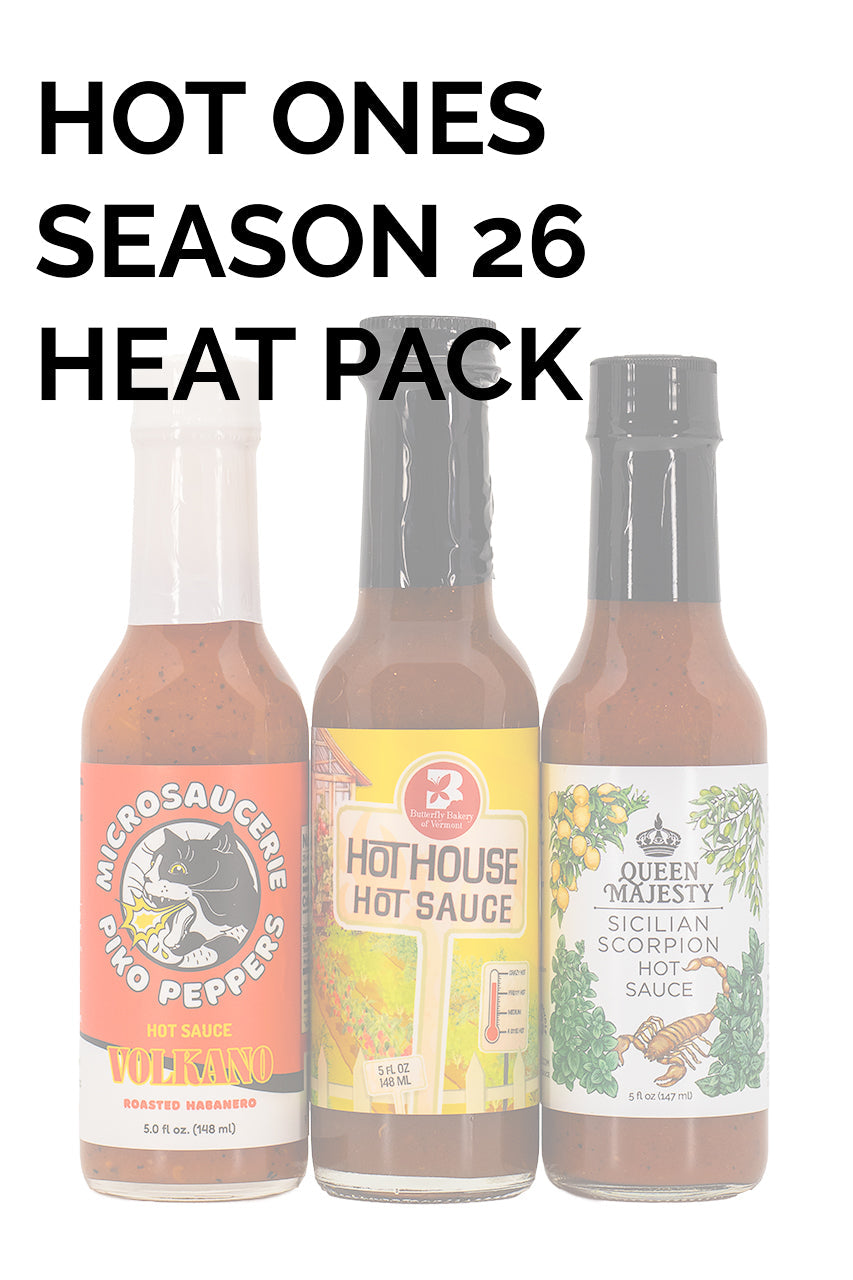 Hot Ones Hot Sauce Heat Pack - Season 26 C8