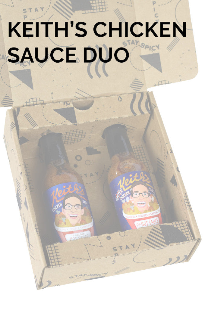 Keith's Chicken Sauce Hot Sauce Duo Pack | Keith's H6