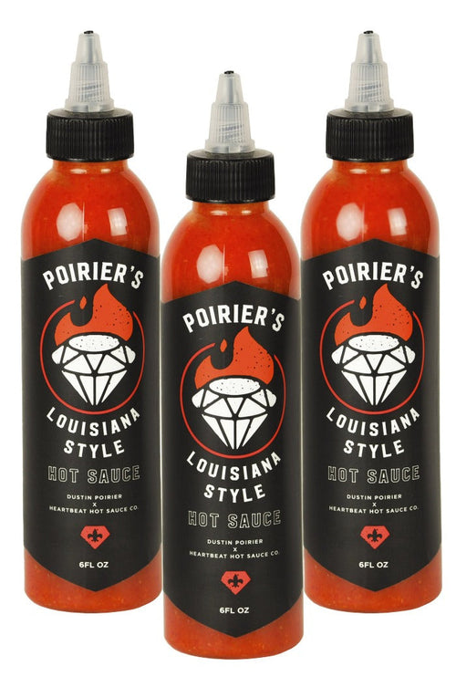 Dustin Poirier Hot Sauce 3 Pack | HEATONIST Y0