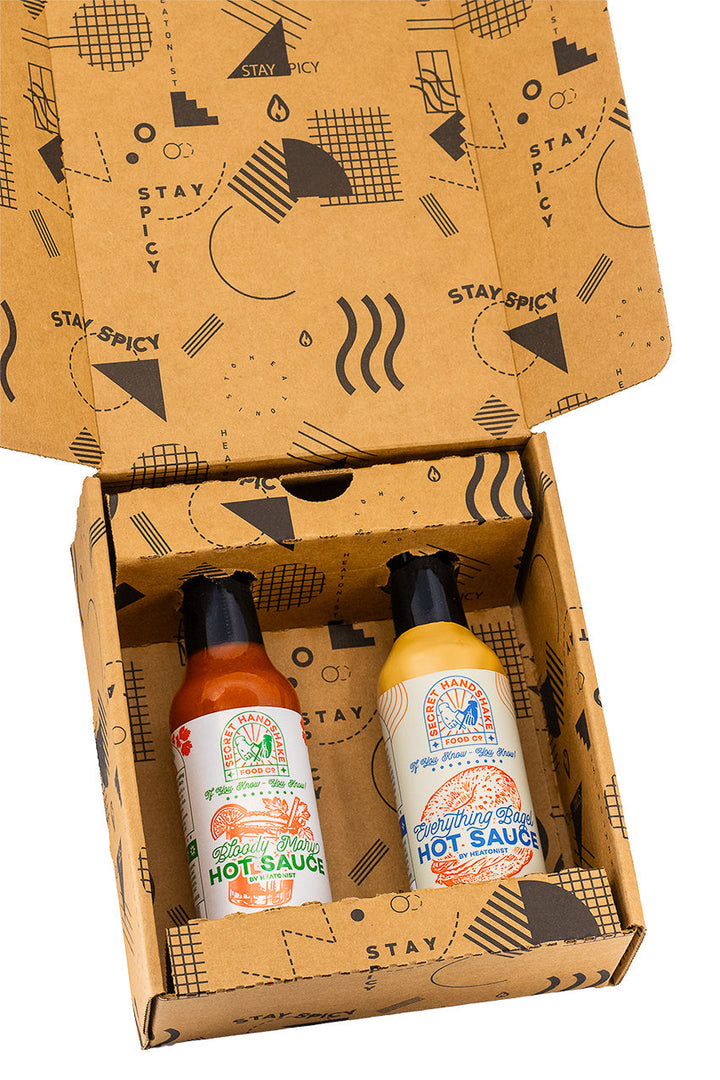 Secret Handshake Hot Sauce Duo Pack U4