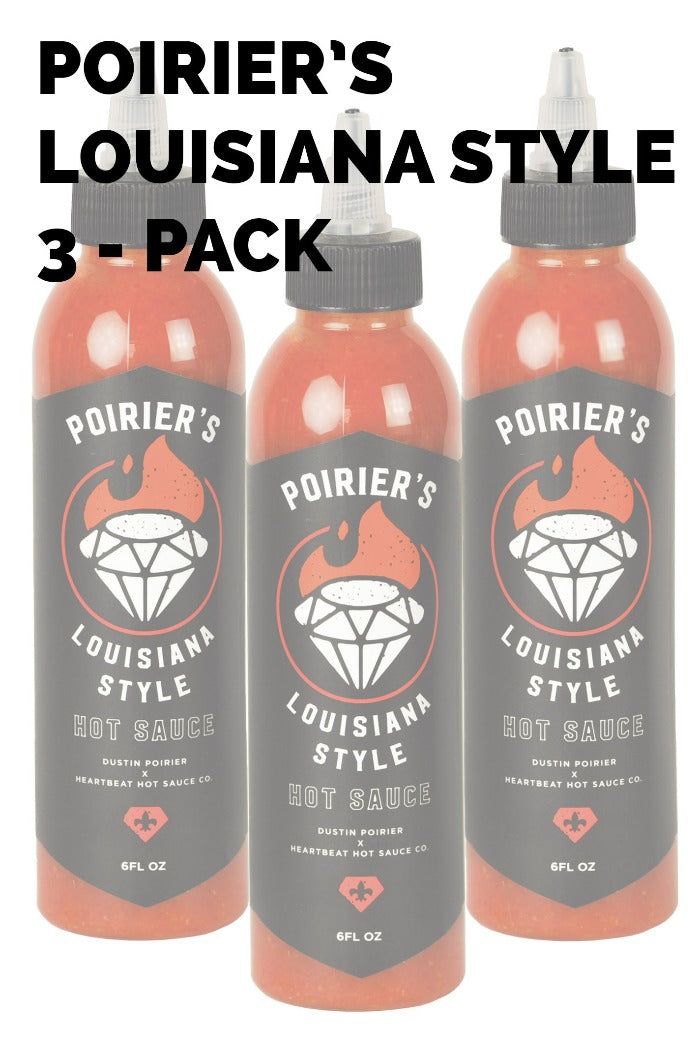 Dustin Poirier Hot Sauce 3 Pack | HEATONIST Y0